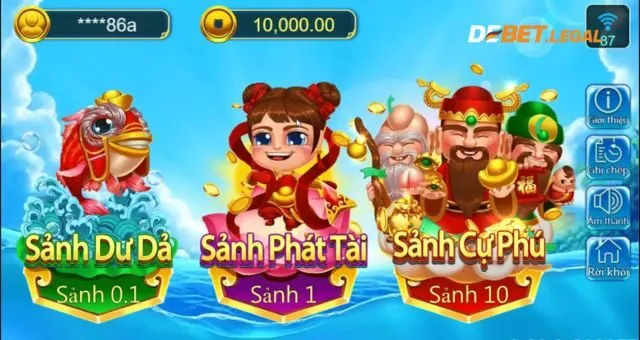 Hướng dẫn tham gia Tam Tiên bắn cá Debet thắng lớn liền tay 3 Các bước tham gia chơi Tam Tiên bắn cá Debet