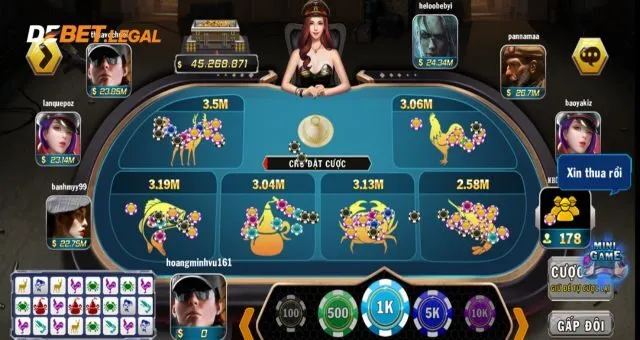 Bầu Cua Debet | Game cá cược truyền thống đầy thú vị 2 Các kiểu đặt cược Bầu Cua tại Debet