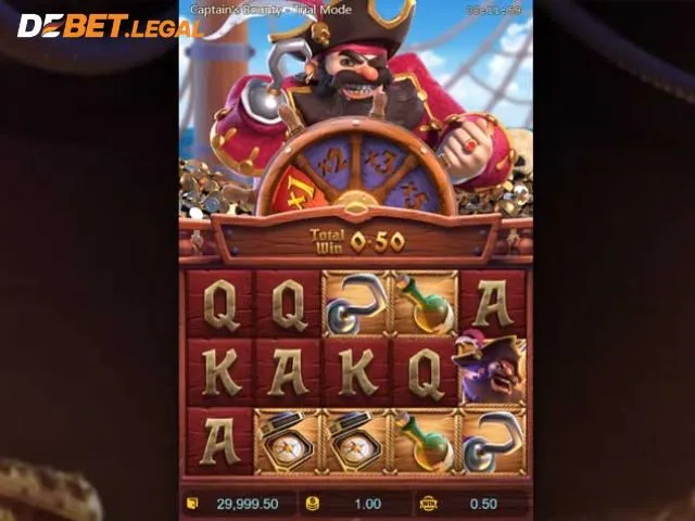 Hướng Dẫn Đặt Cược Captain’s Bounty Debet Thắng Lớn 4 Chế độ Quay Tự Động