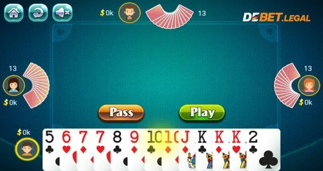 Tiến Lên Miền Nam Debet | Game bài đổi thưởng thưởng lớn 3 Trường hợp Cóng khi cược Tiến Lên Miền Nam