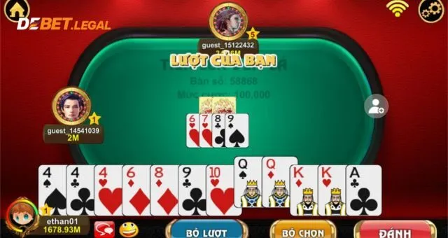 Tiến Lên Miền Nam Debet | Game bài đổi thưởng thưởng lớn 6 Kinh nghiệm cược Tiến Lên Miền Nam hiệu quả tại Debet