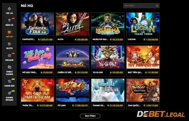 Chinh phục Báu Vật Ba Tư Debet săn hũ trúng 100% 4 Tìm kiếm game Báu Vật Ba Tư ở sảnh Nổ hũ