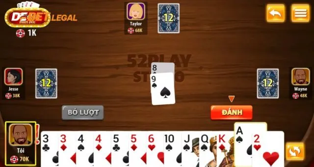 Hướng dẫn chơi Tiến Lên Miền Bắc Debet thắng lớn mỗi ngày 3 Luật Tiến Lên Miền Bắc Debet khi chặn bài