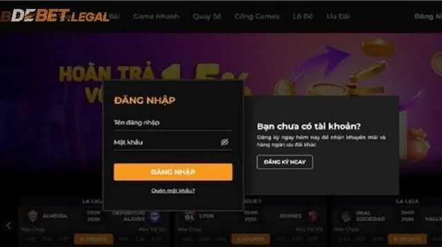 Top câu hỏi thường gặp Debet dành cho người chơi 4 Cách thay đổi mật khẩu tài khoản Debet nhanh chóng, đơn giản