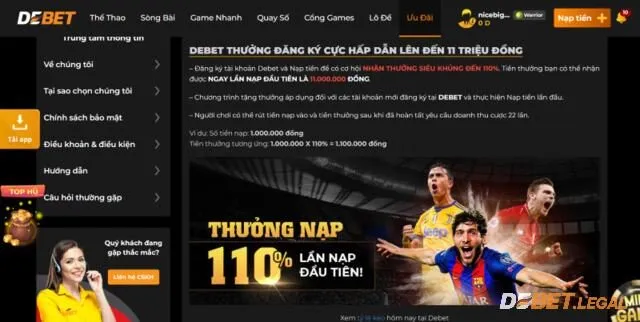 Chinh phục Báu Vật Ba Tư Debet săn hũ trúng 100% 5 Cập nhật liên tục các khuyến mãi từ sân chơi Debet