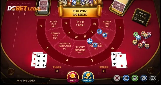 Game bài Baccarat Debet | Đặt cược thắng lớn cực đỉnh 1 Thuật ngữ cần biết khi cược Baccarat Debet