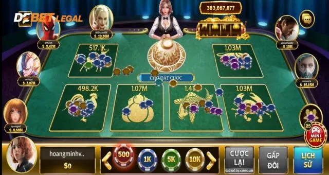 Bầu Cua Debet | Game cá cược truyền thống đầy thú vị 5 Vào cược theo bet thủ hay thắng